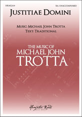 Justitiae Domini SSA choral sheet music cover